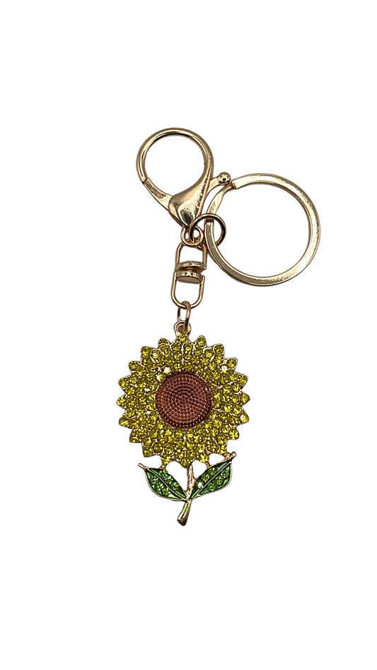 Bling Sunflower Charm