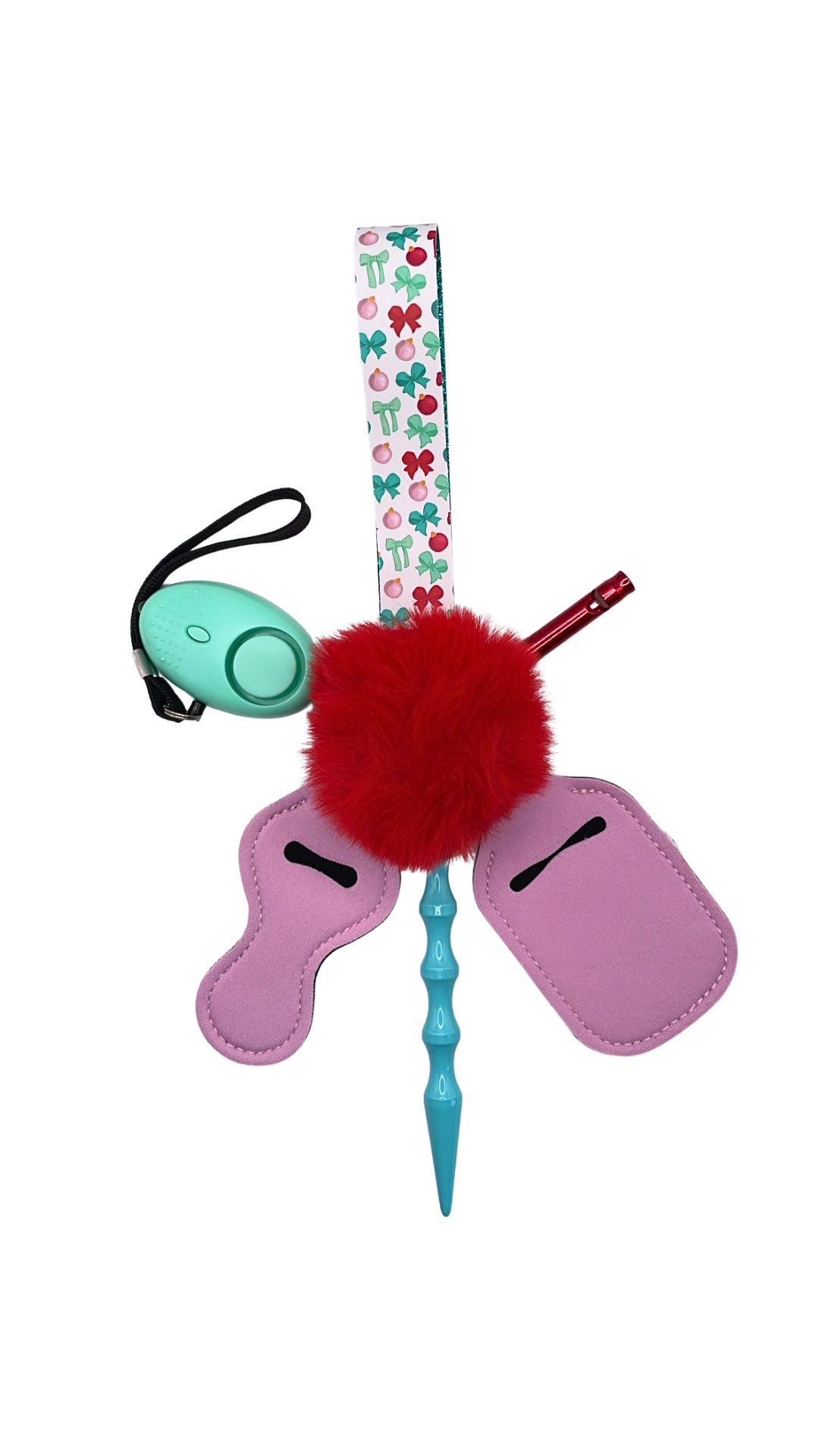 Boughs of Holly Keychain