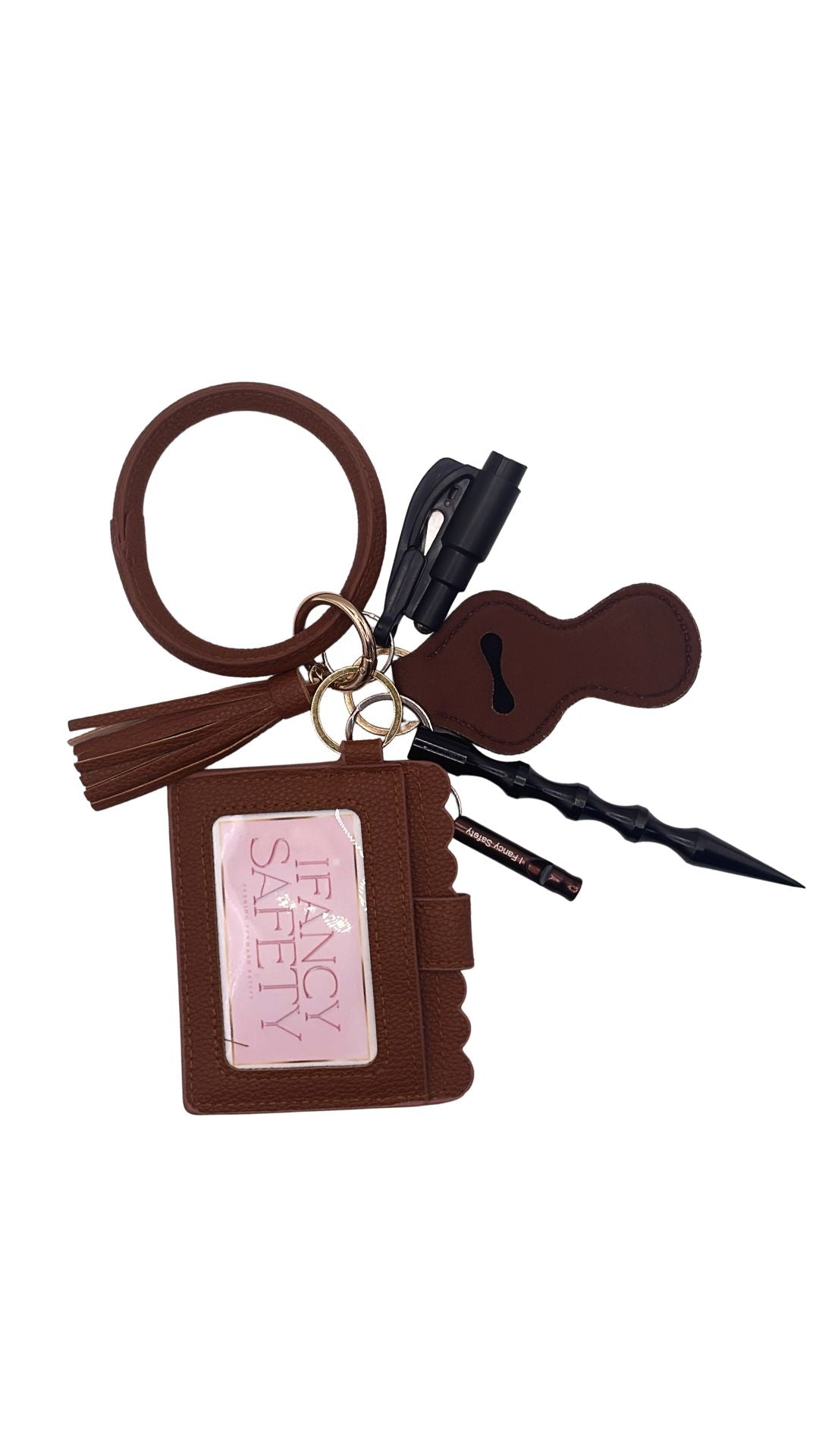 Brown Sugar Wallet Keychain