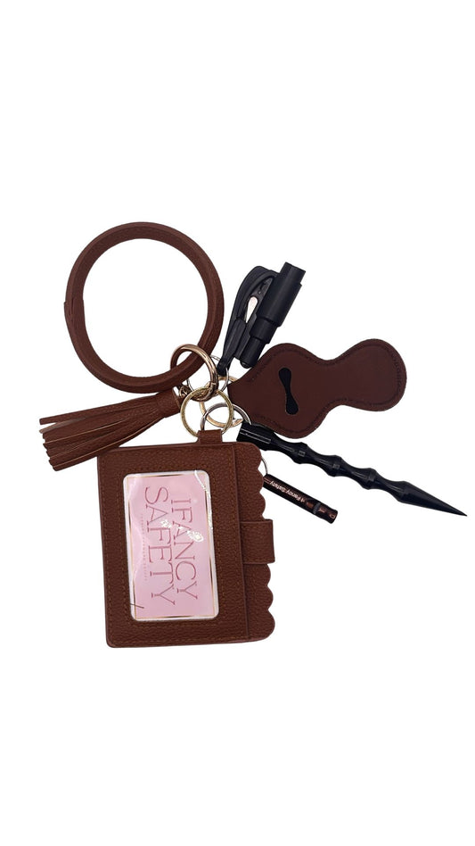 Brown Sugar Wallet Keychain