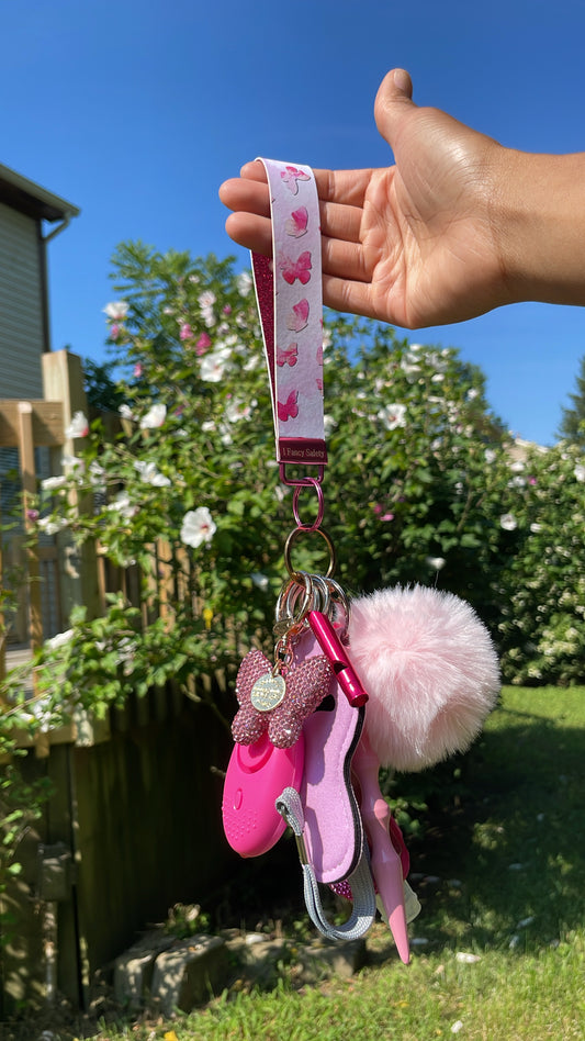 Bubblegum Wings Keychain
