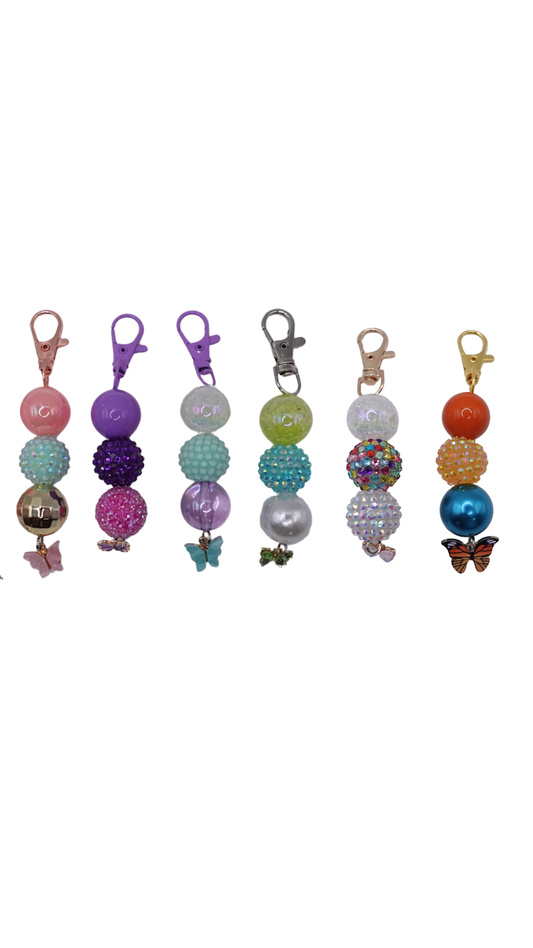 Butterfly Beaded Charms
