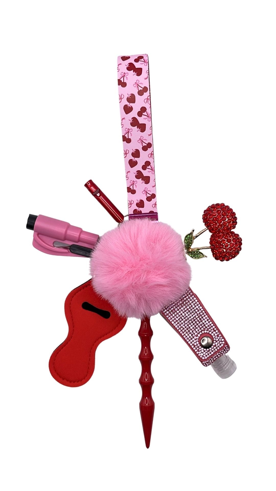 Cherry Berry Keychain