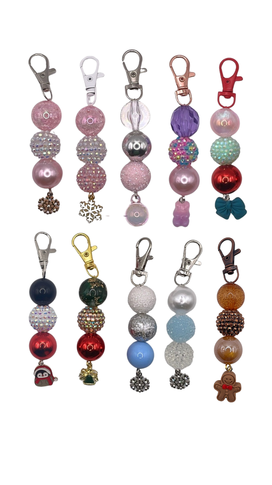Christmas Beaded Charm