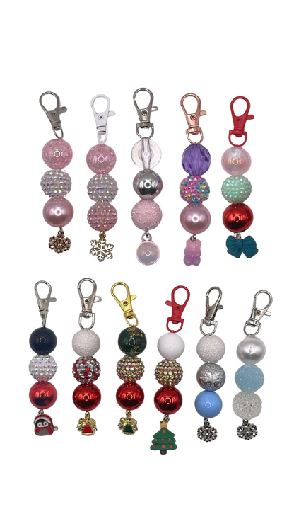 Christmas Beaded Charm