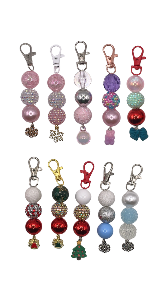 Christmas Beaded Charm
