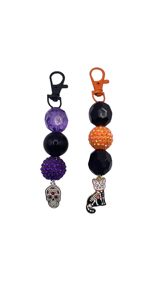 Day of the Dead Beaded Charm