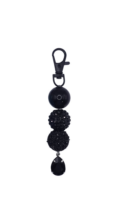 Diamonds And Pearls Beaded Charm