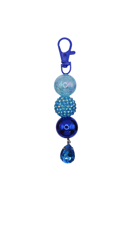 Diamonds And Pearls Beaded Charm