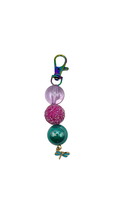 Dragonfly Fields Beaded Charm