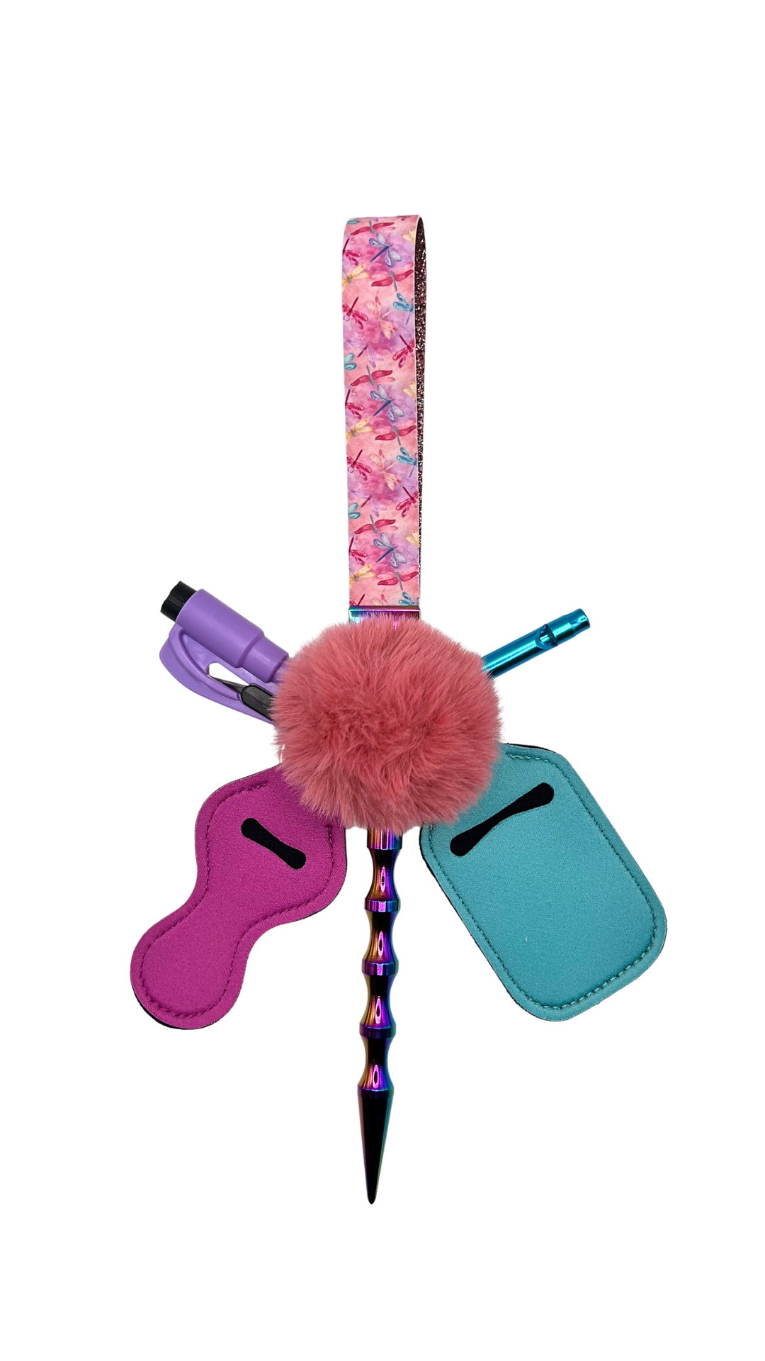Dragonfly Fields Keychain