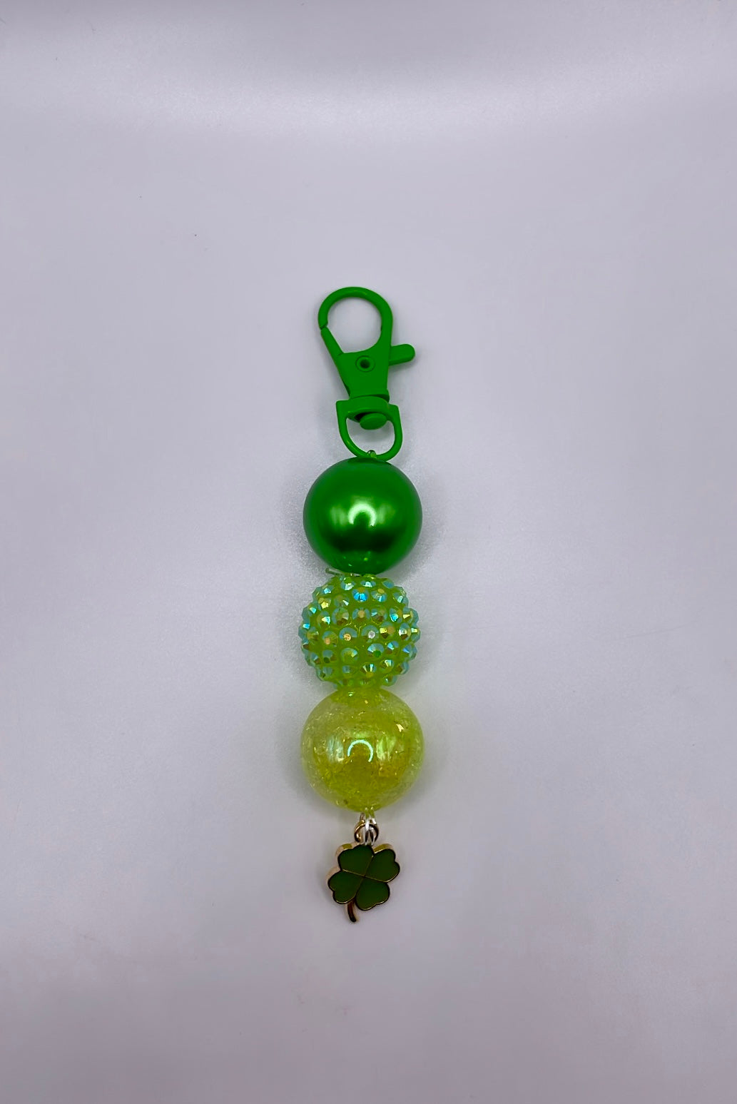 St Patricks Day Beaded Charm