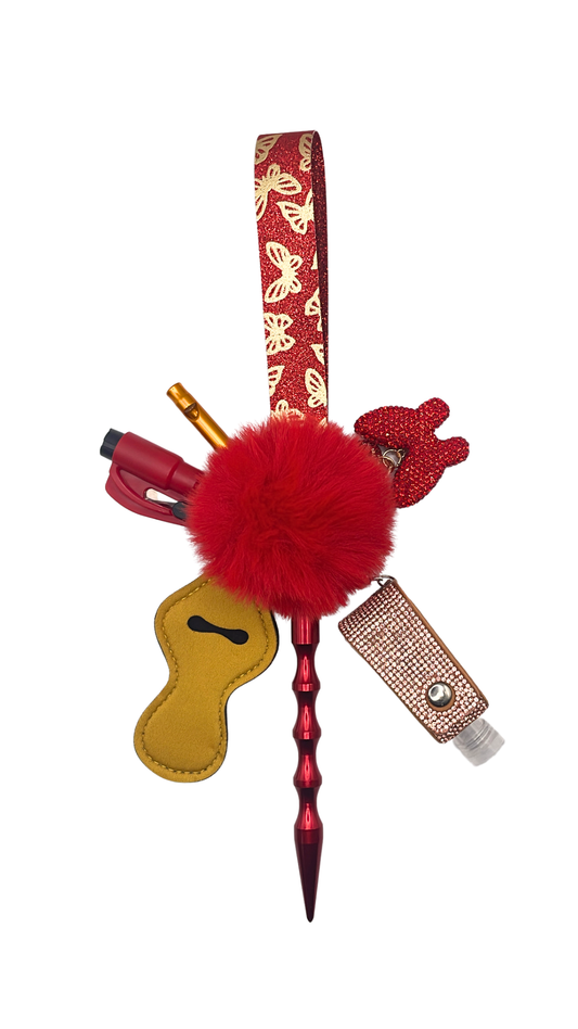 Golden Flutter Keychain