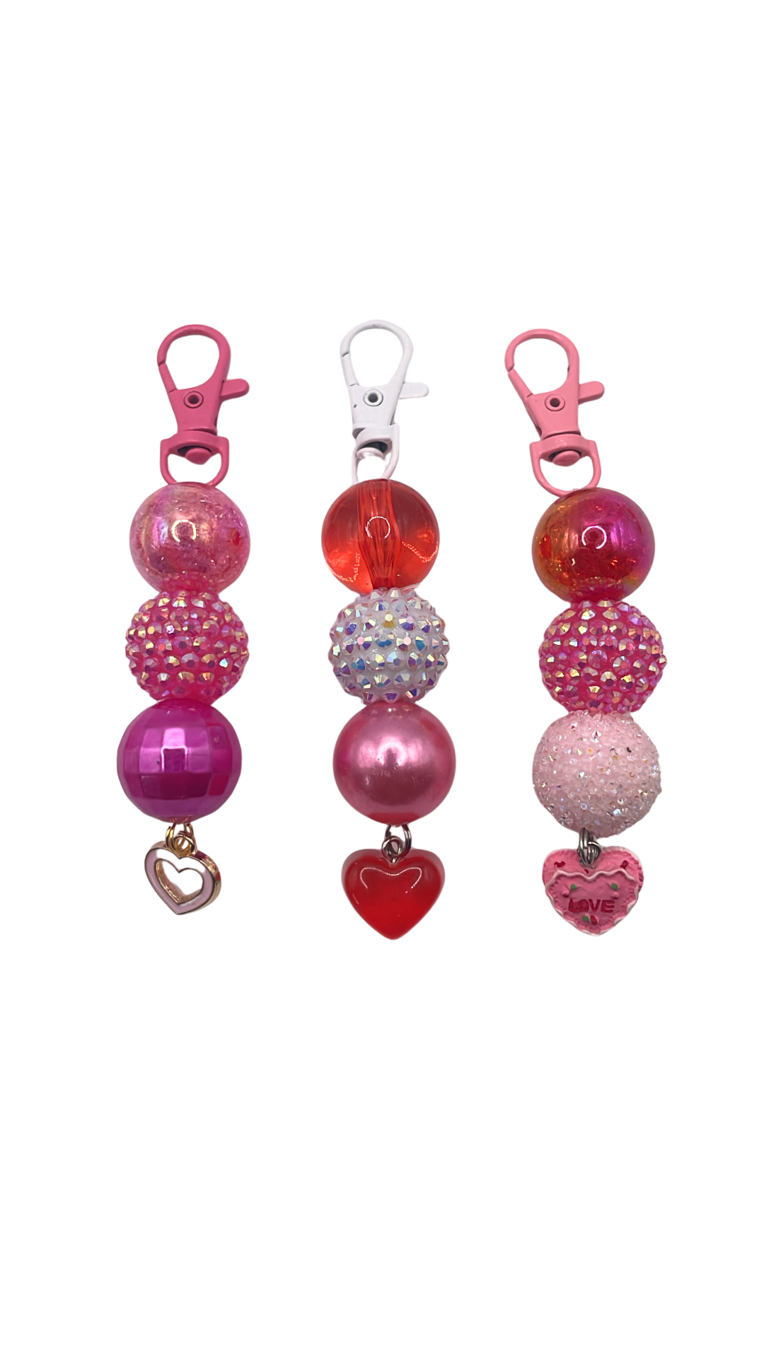 Heart Beaded Charm