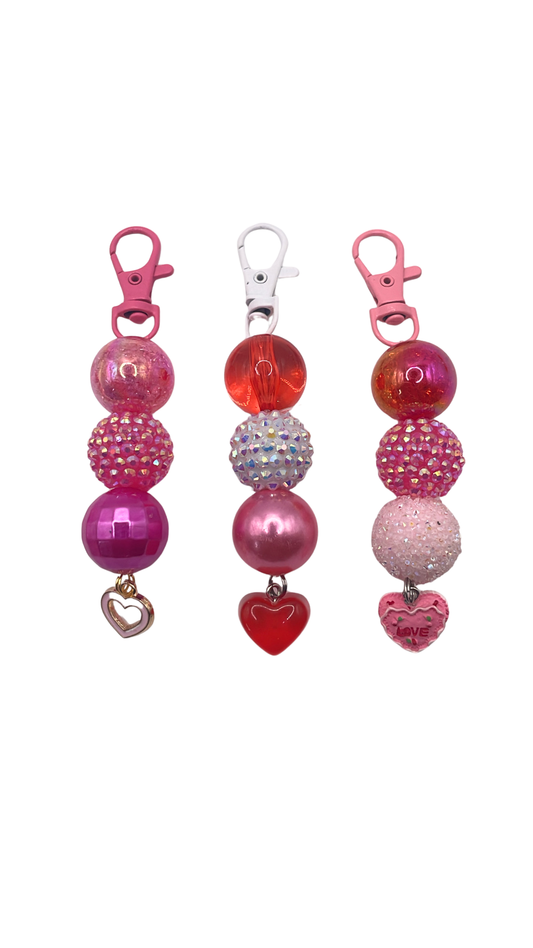 Heart Beaded Charm