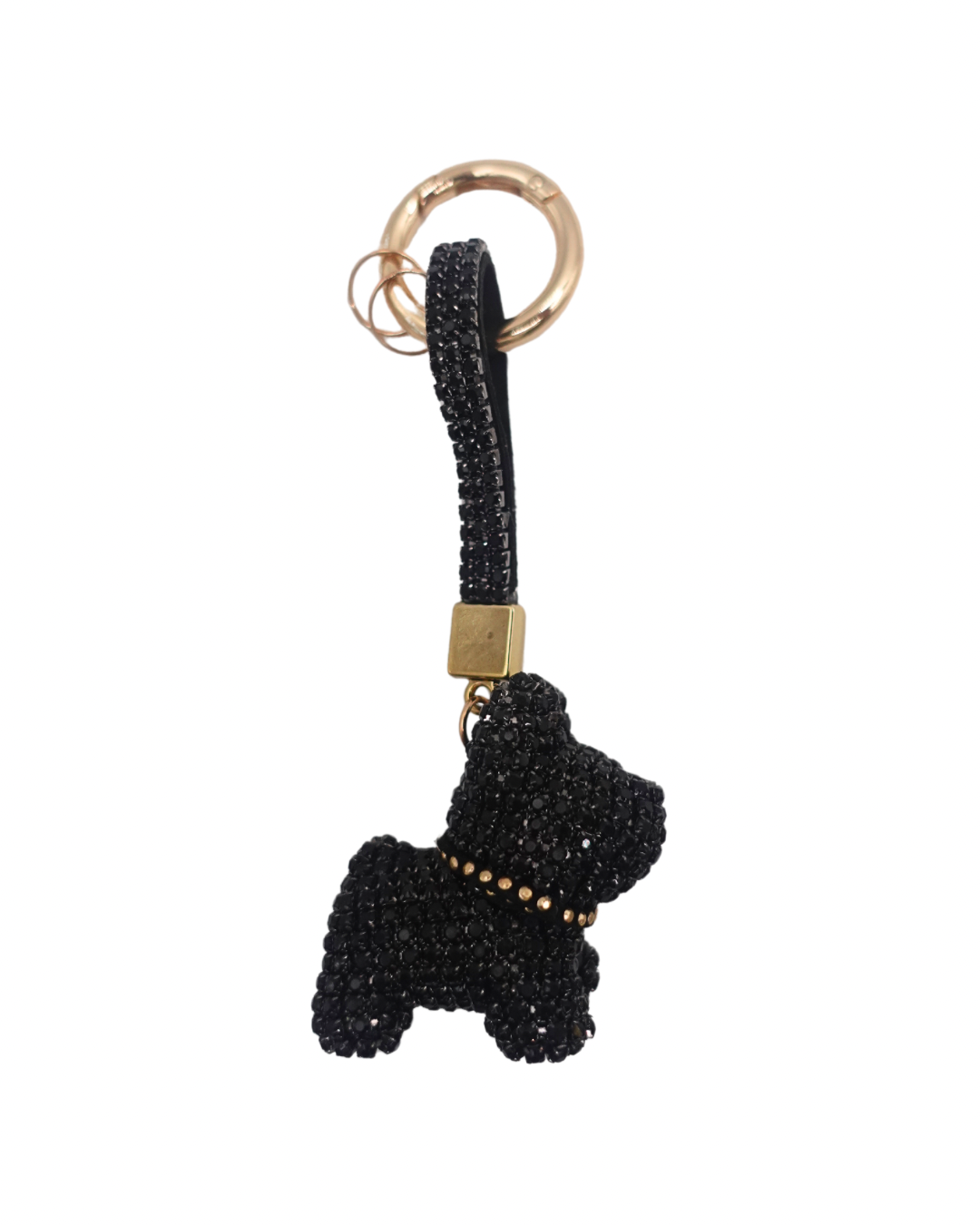 3D Bling Dog Charm