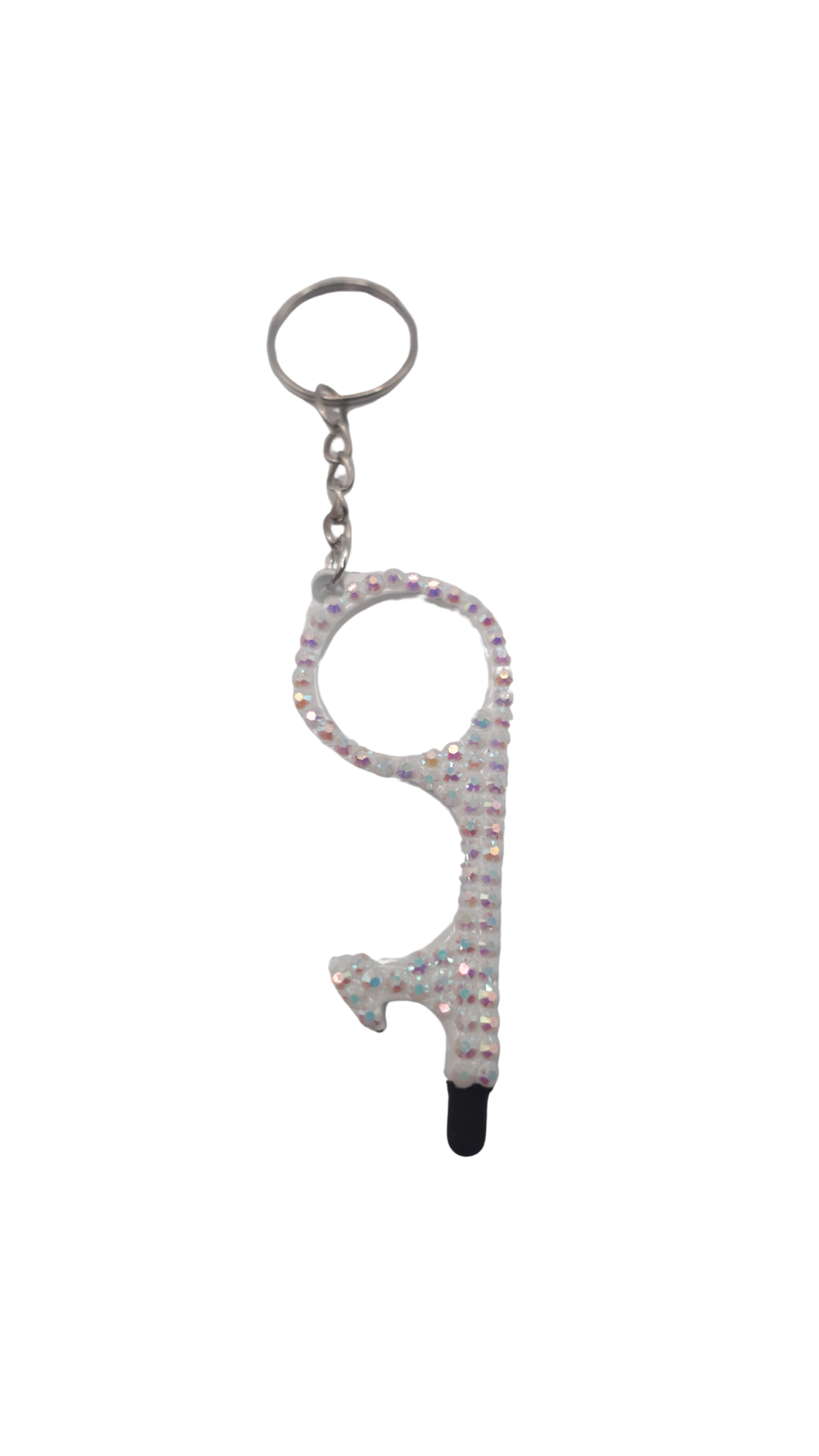 Hand Blinged No Touch Keychain