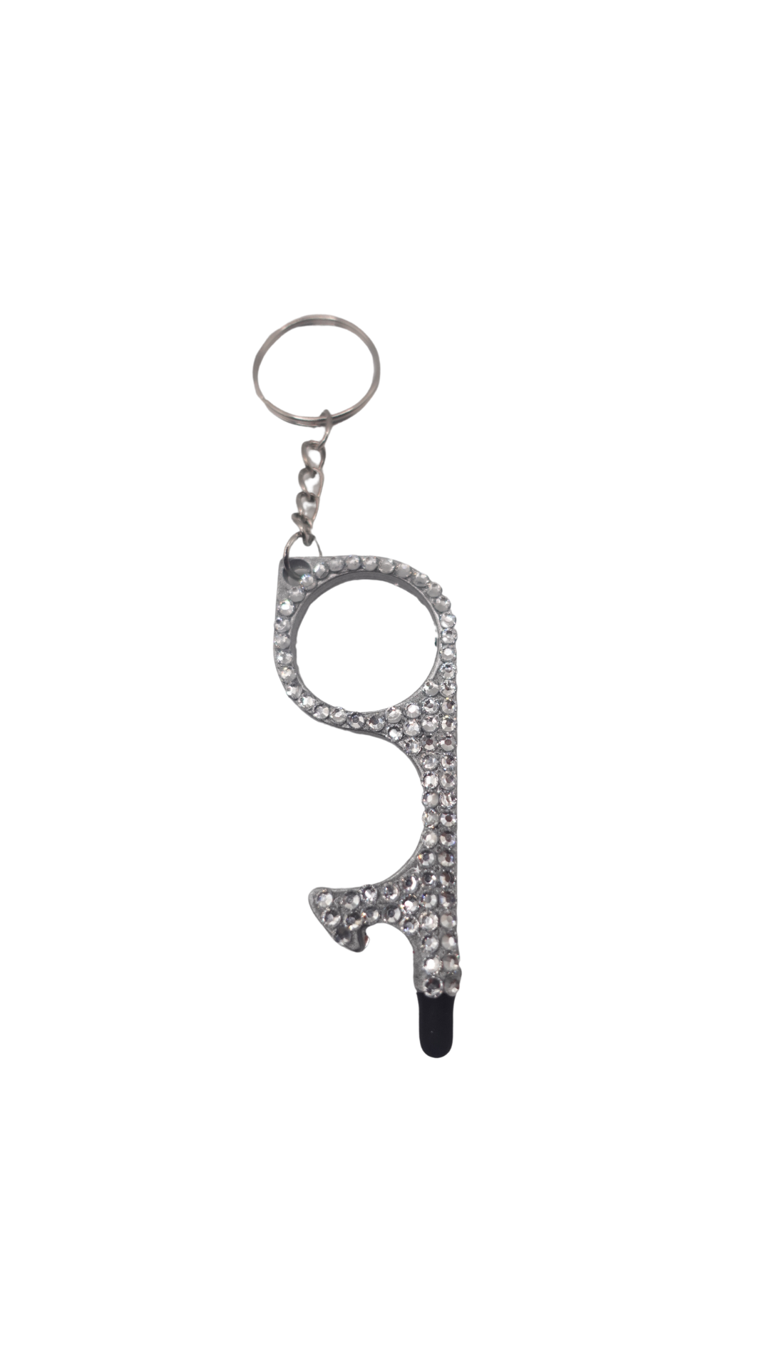 Hand Blinged No Touch Keychain