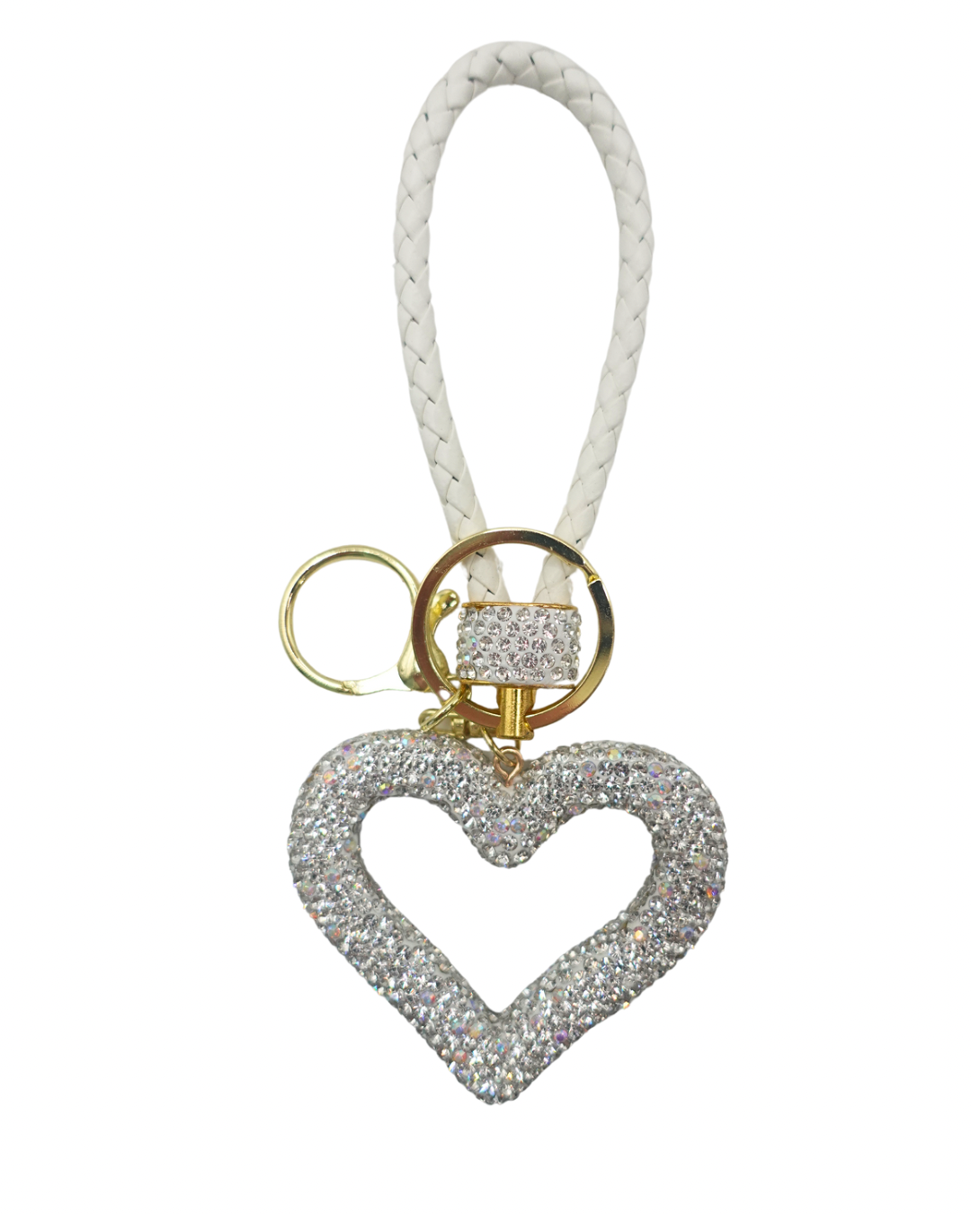 Bling Hallow Heart Charm