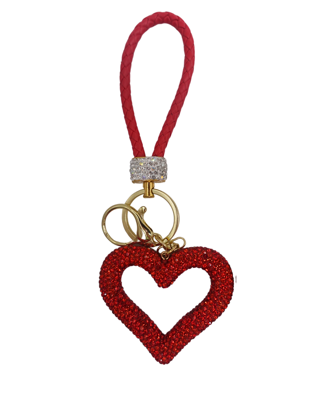 Bling Hallow Heart Charm