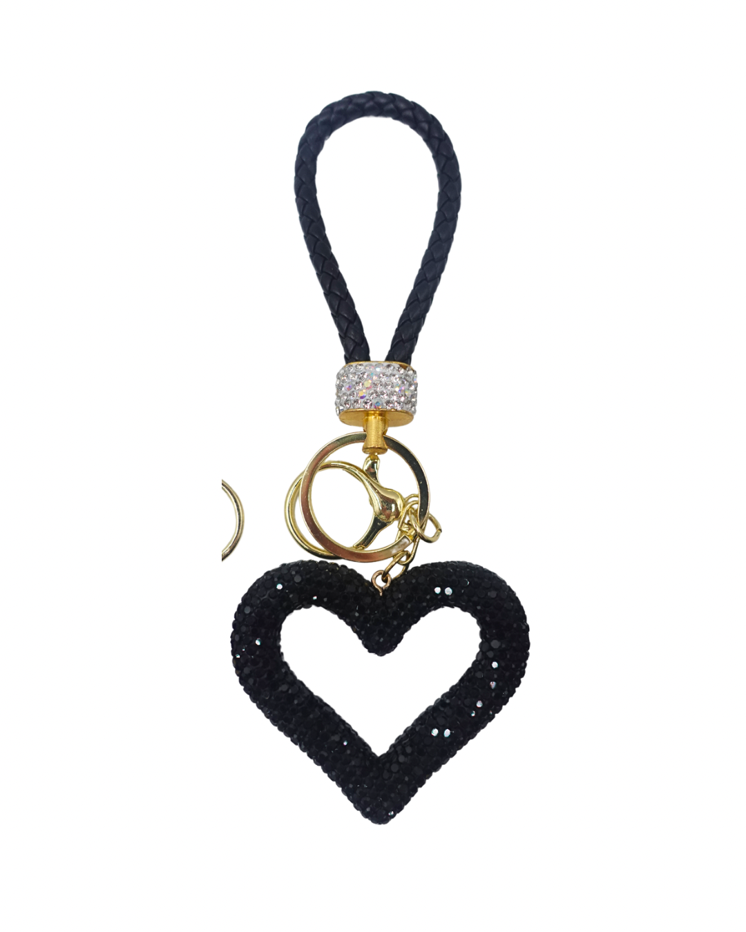 Bling Hallow Heart Charm