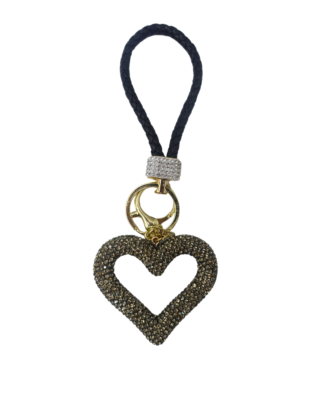 Bling Hallow Heart Charm