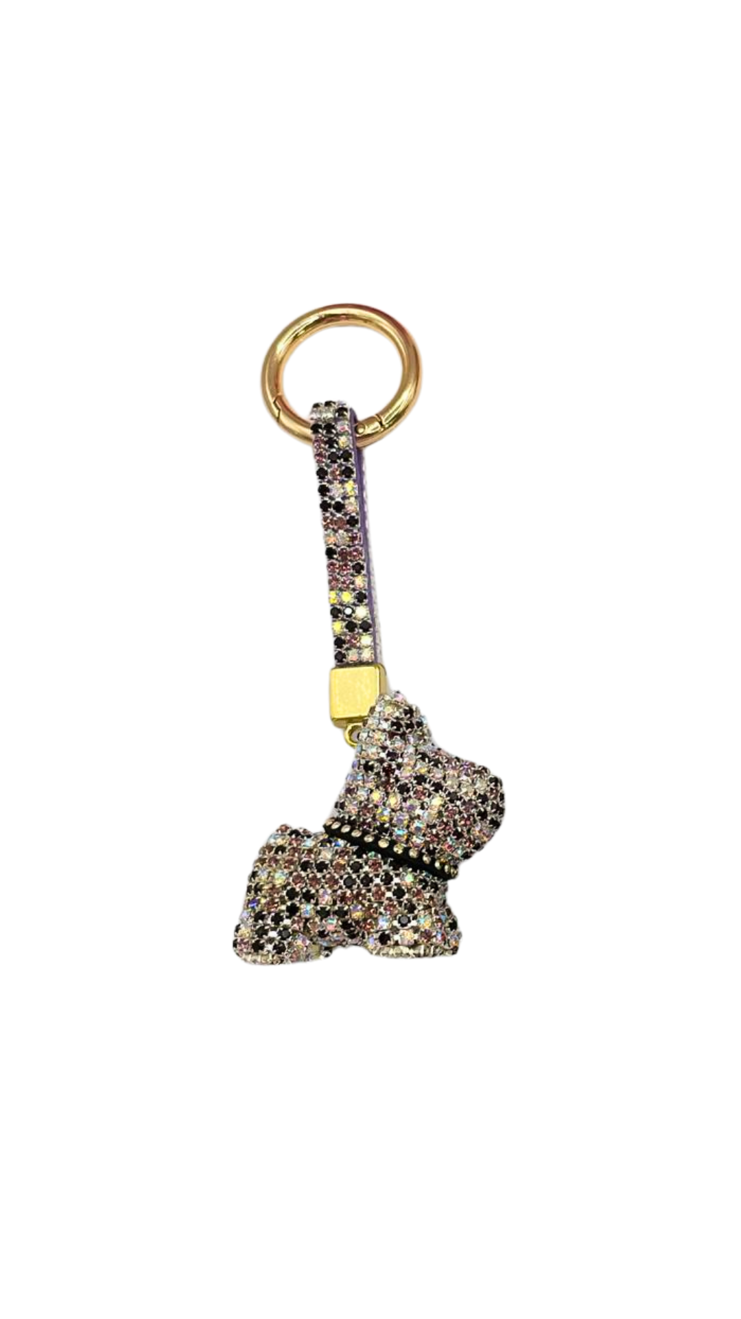 3D Bling Dog Charm