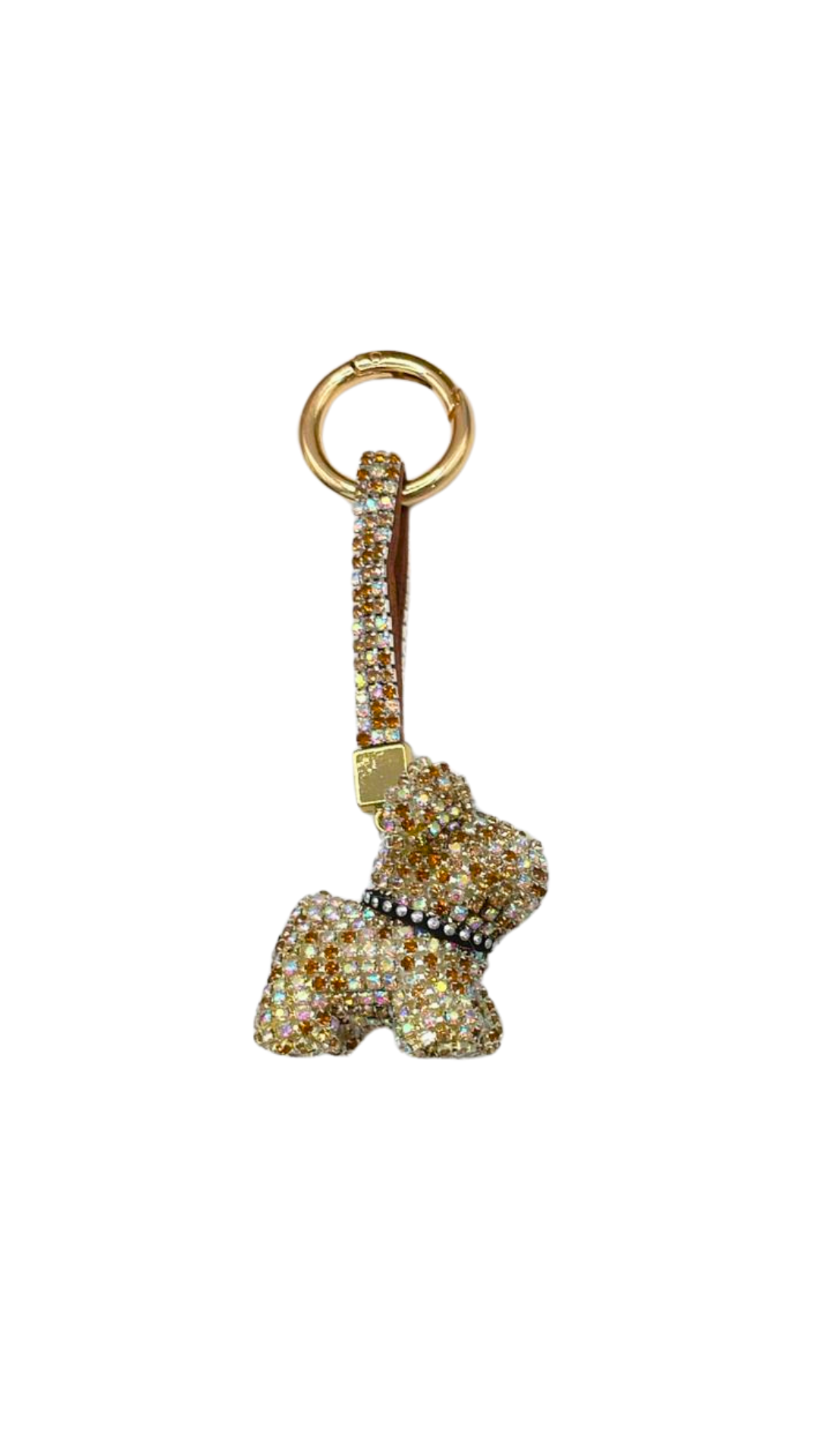 3D Bling Dog Charm