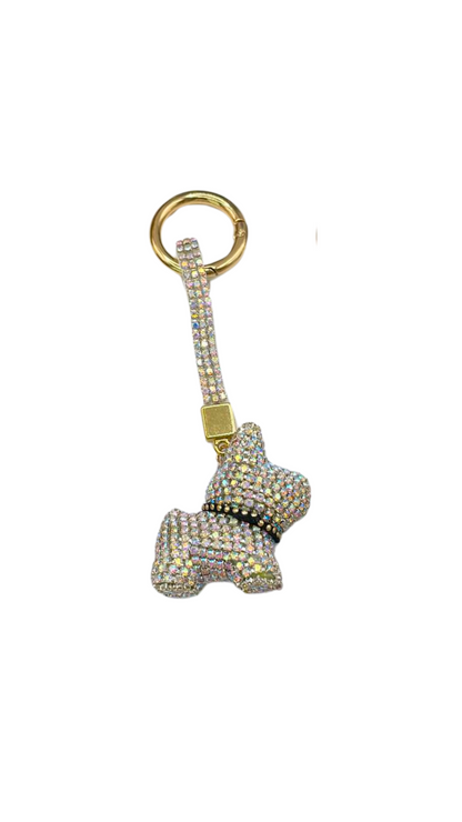 3D Bling Dog Charm