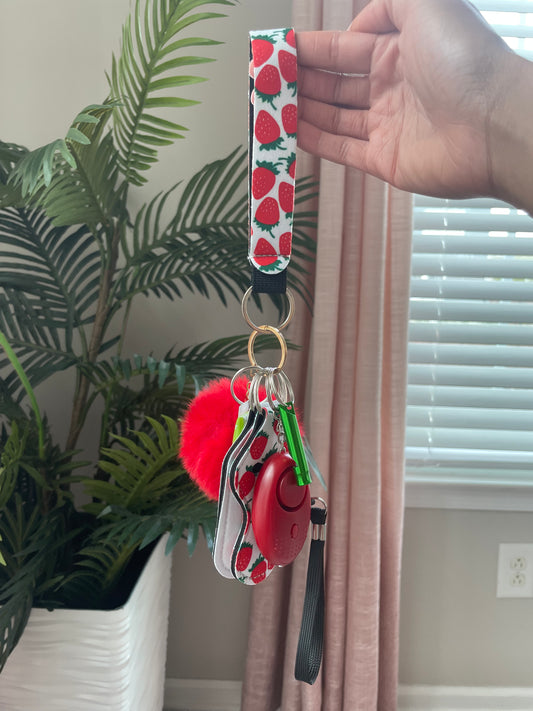Strawbaby Keychain