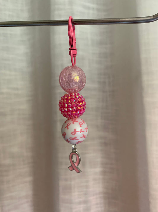 Heart of Hope Beaded Charm