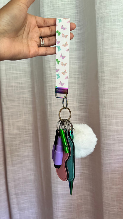 Iridescent Flutter Keychain