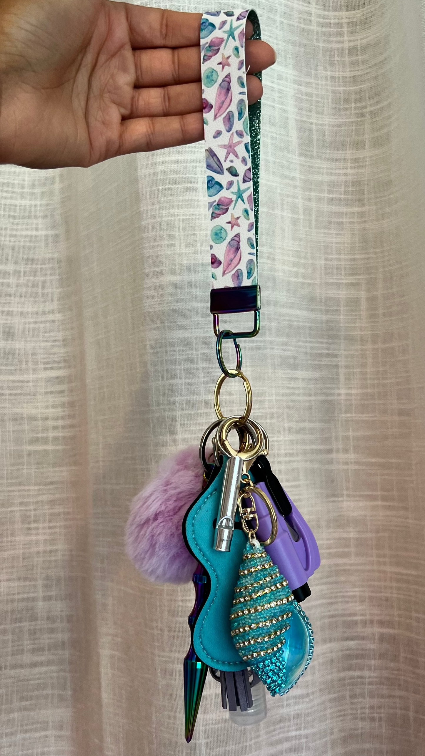 Ocean Floor Keychain