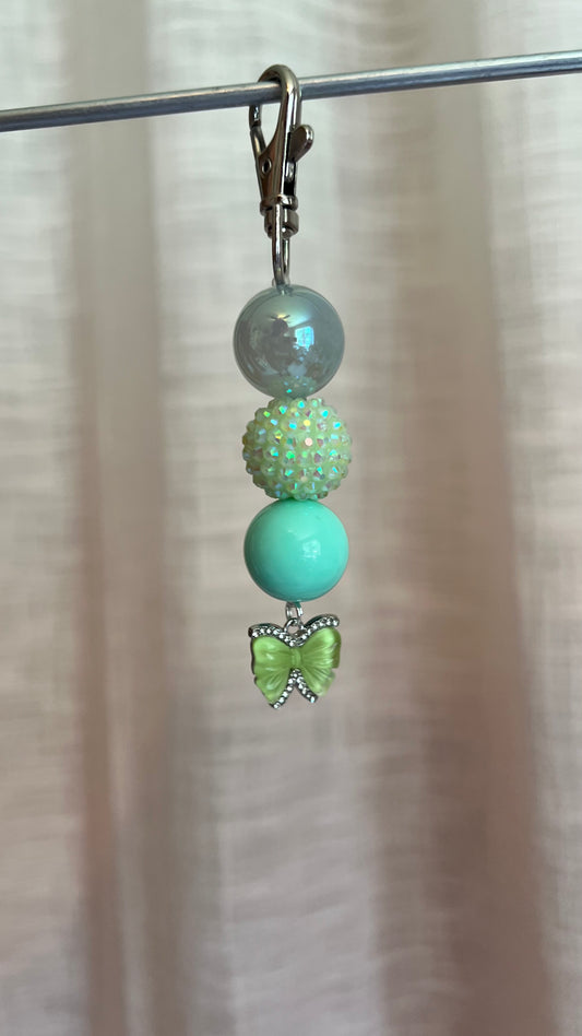 Mystic Mirror Beaded Charm
