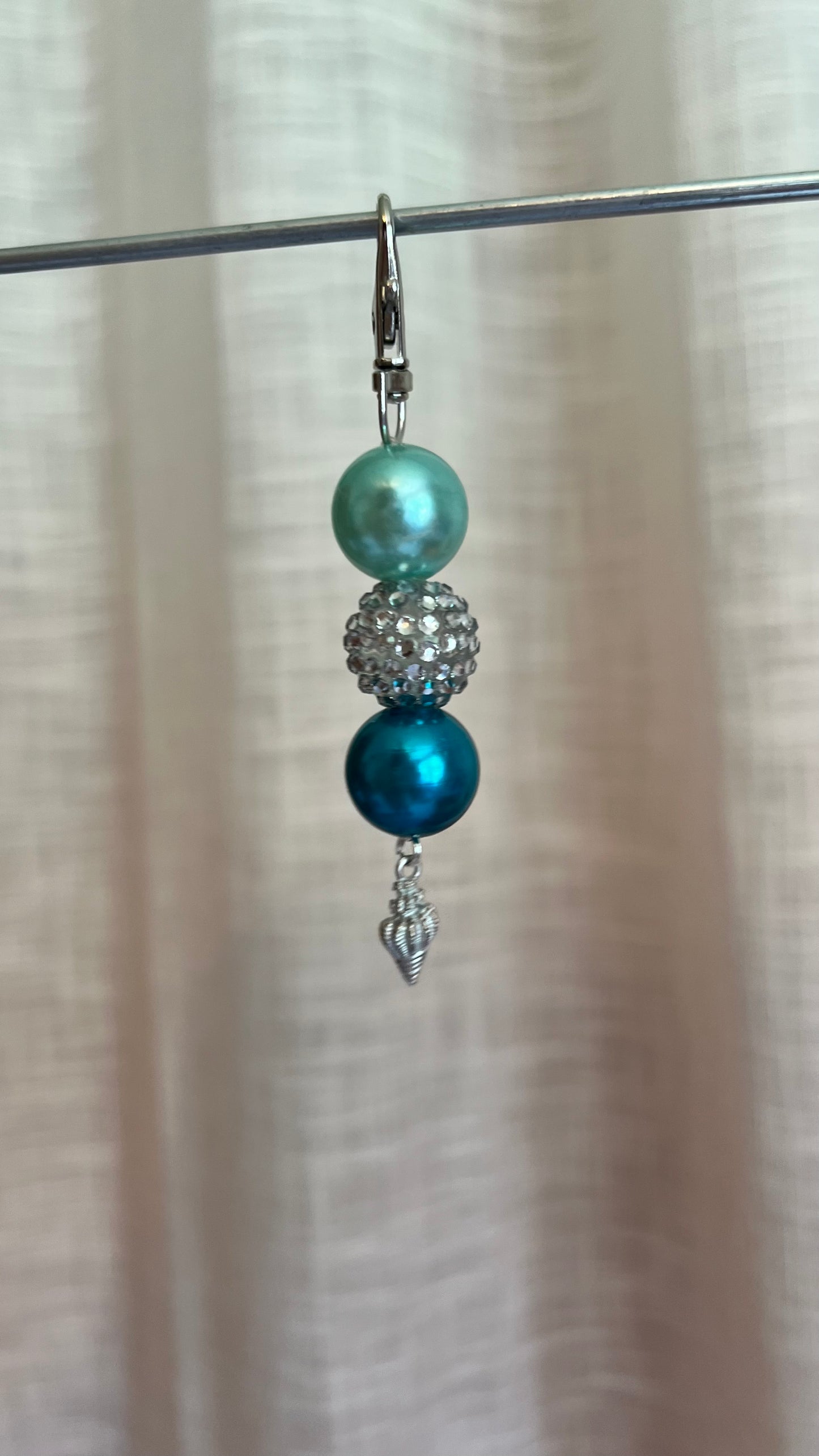Shell City Beaded Charm