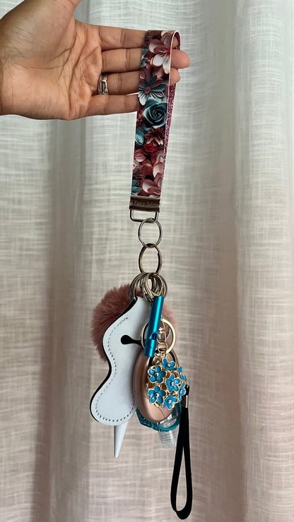 Wildflower Whispers Keychain