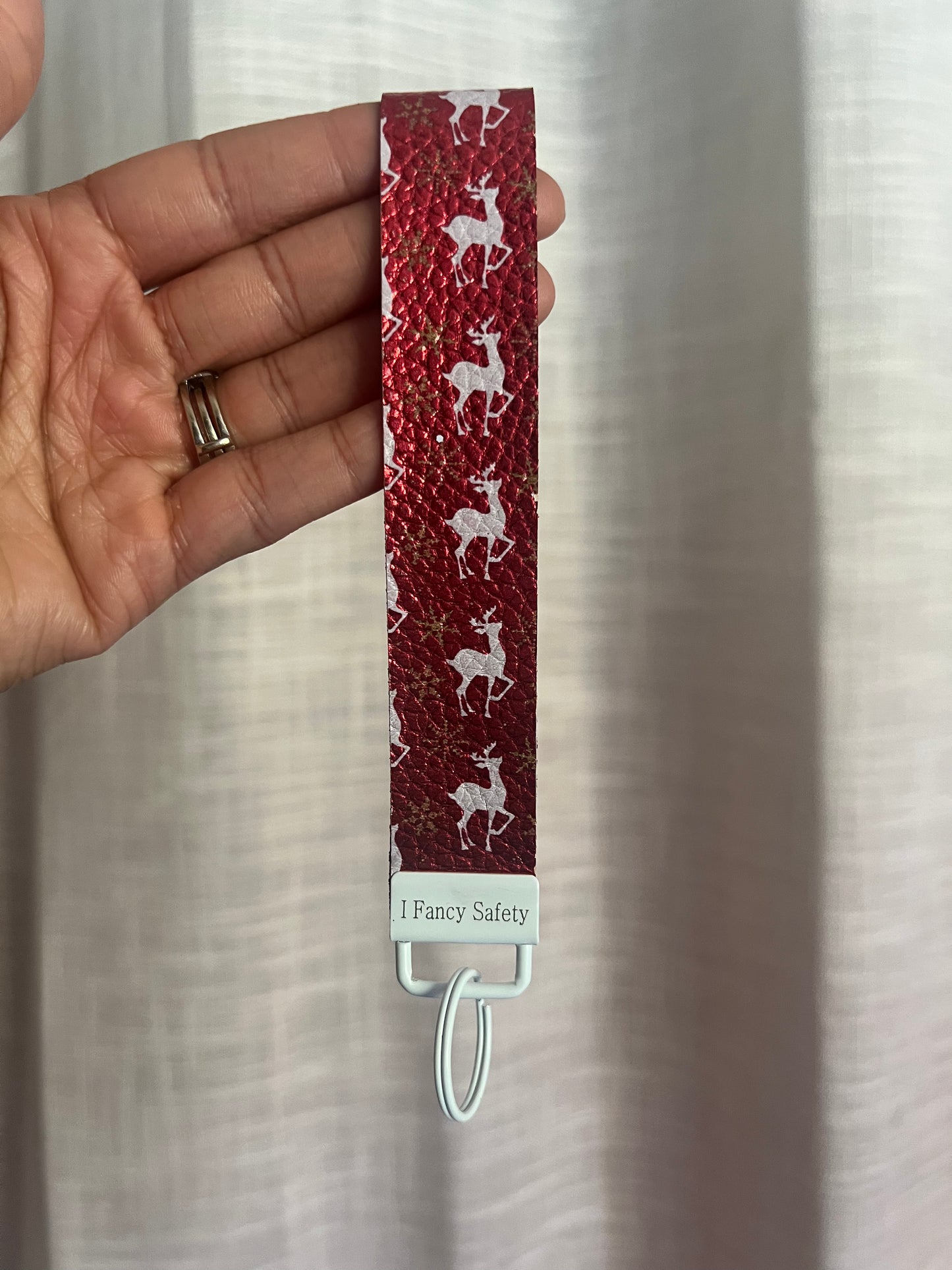 Reindeer Blitz Keychain