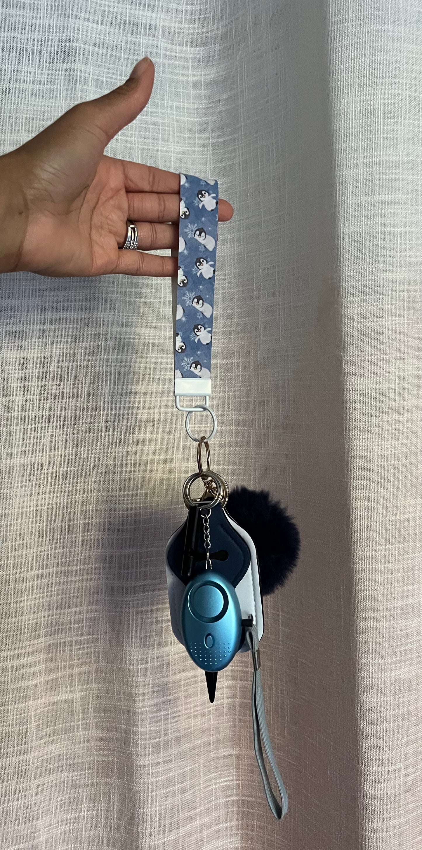 Frosty Flipper Keychain
