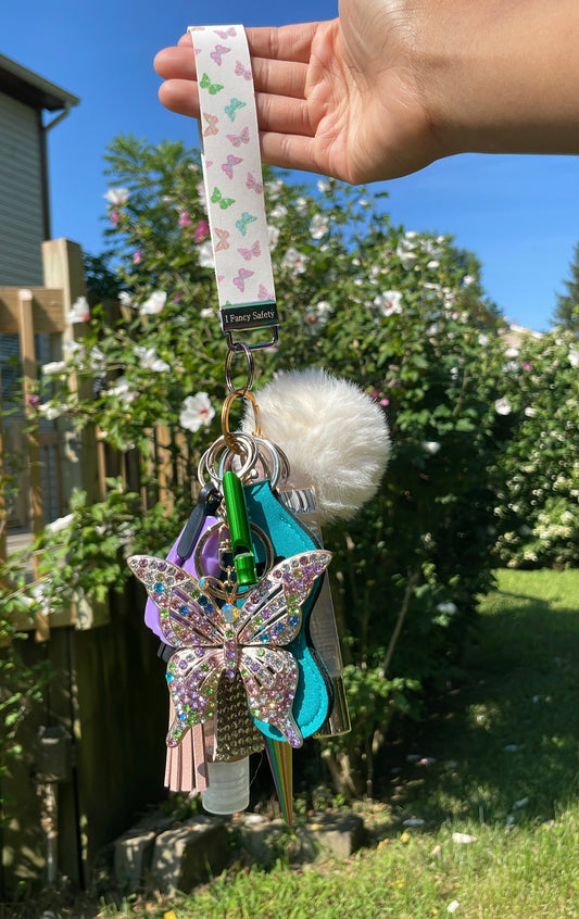 Iridescent Flutter Keychain