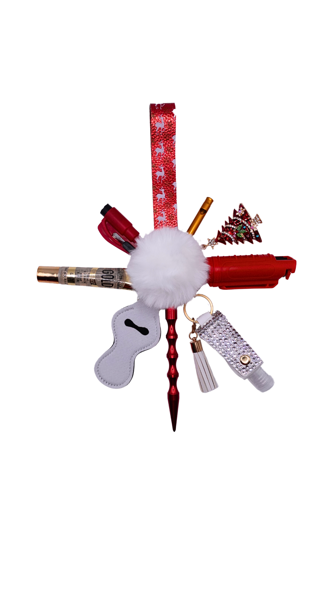 Reindeer Blitz Keychain