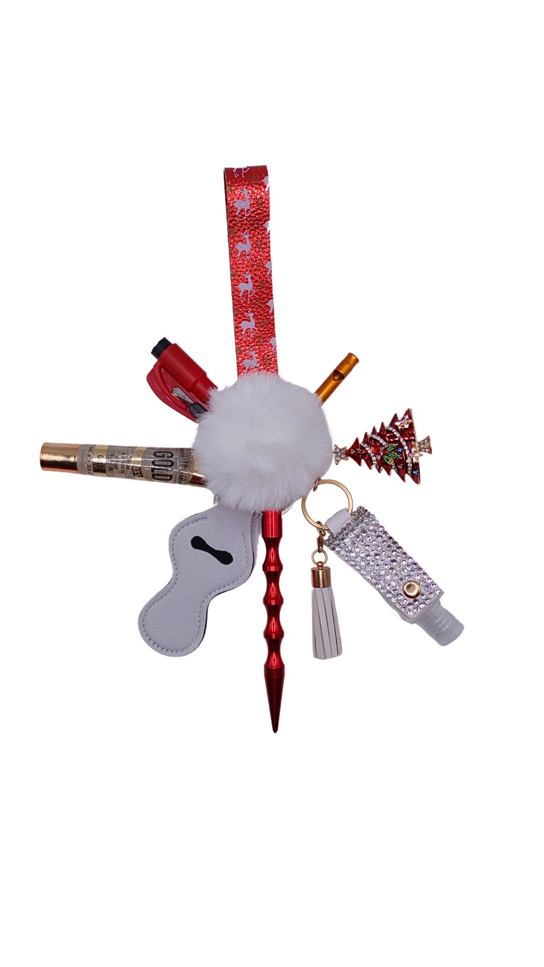 Reindeer Blitz Keychain