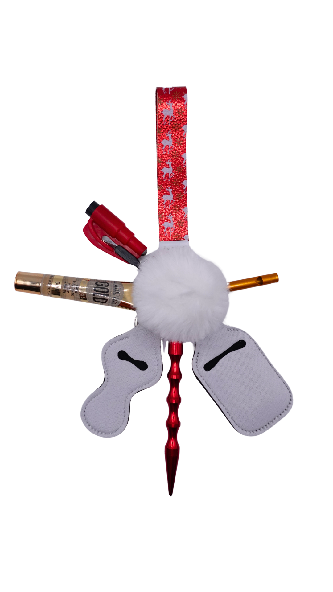 Reindeer Blitz Keychain