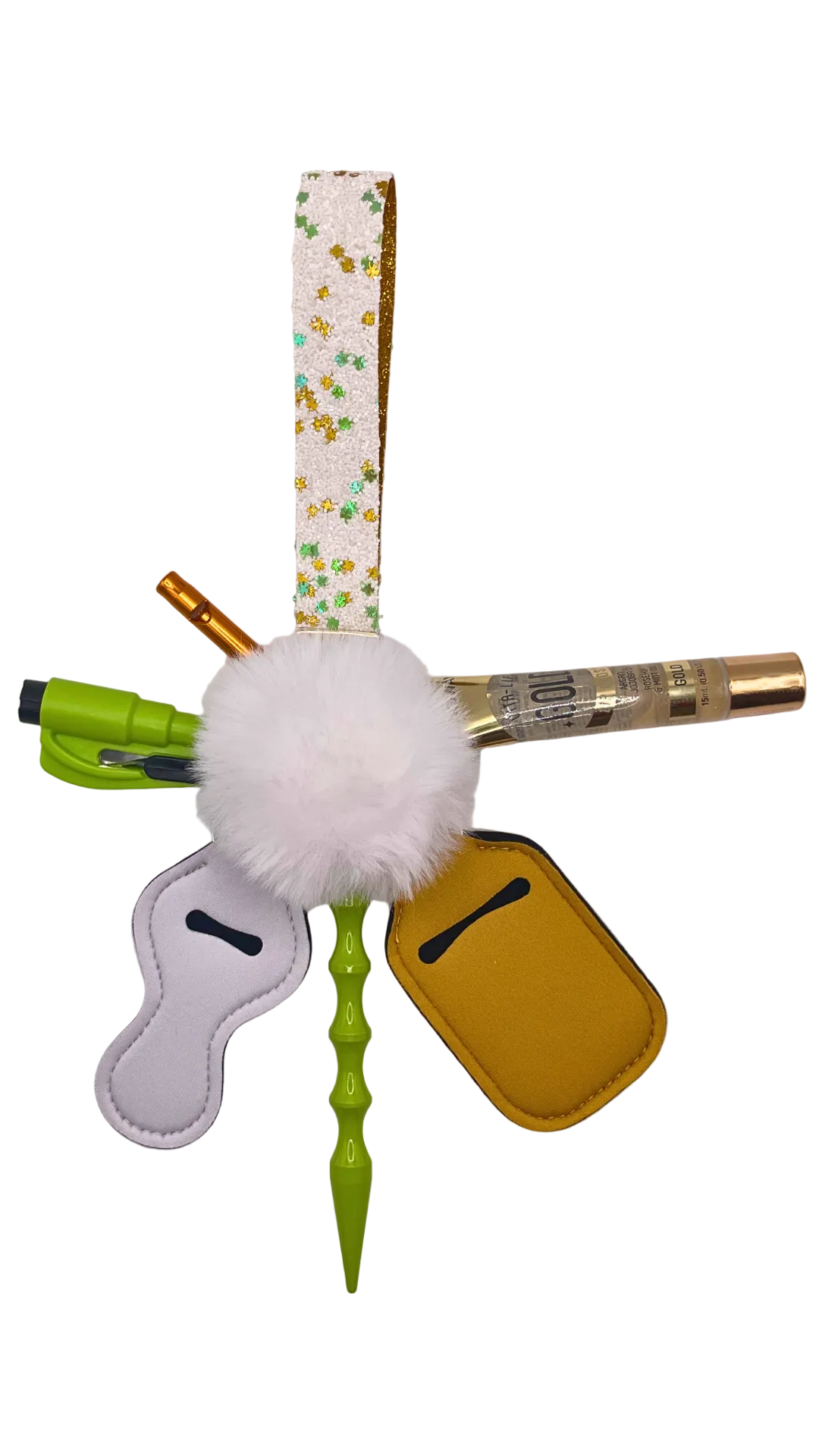 Lucky Shamrocks Keychain