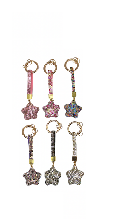 3D Bling Star Charm