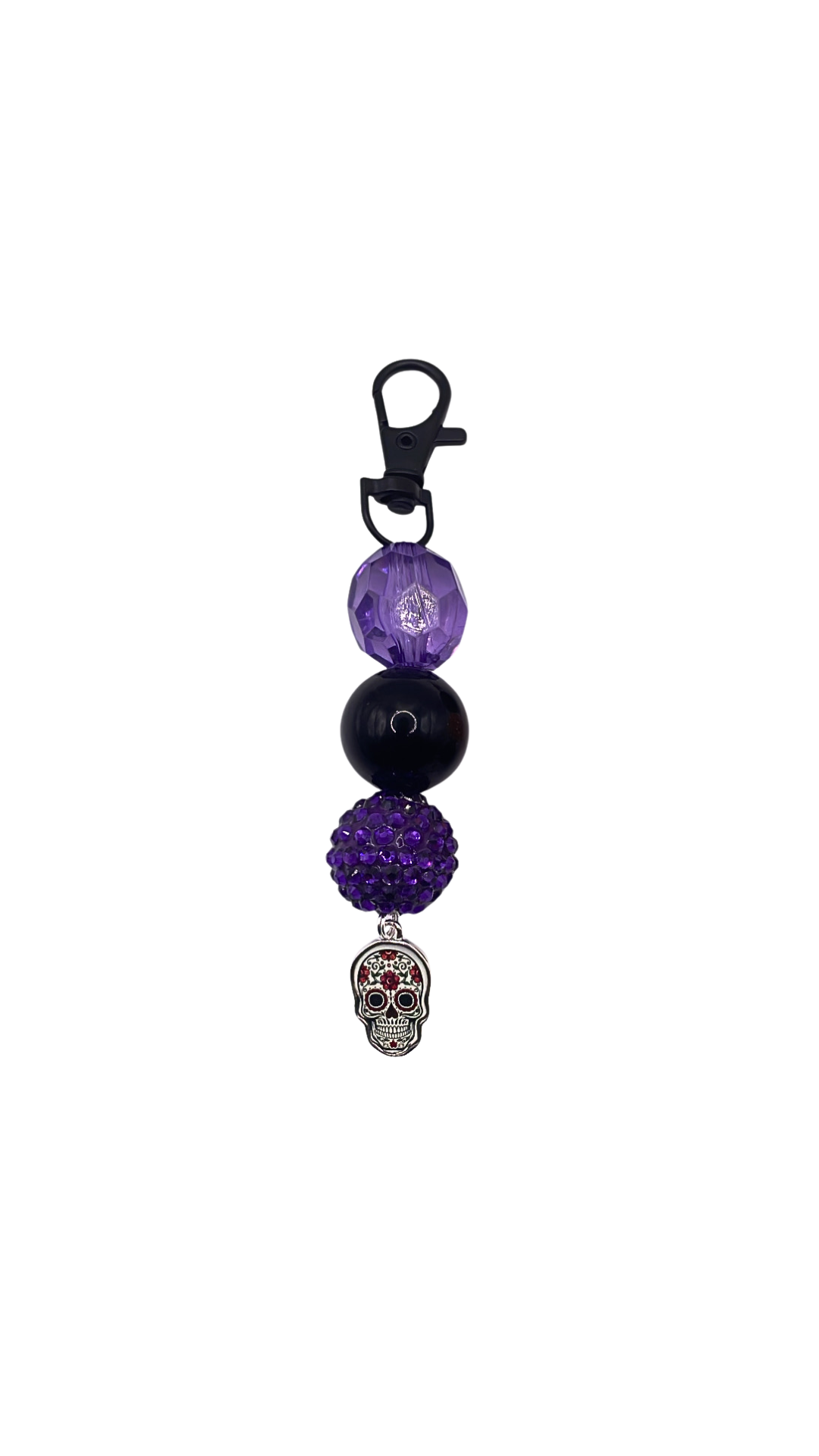 Day of the Dead Beaded Charm