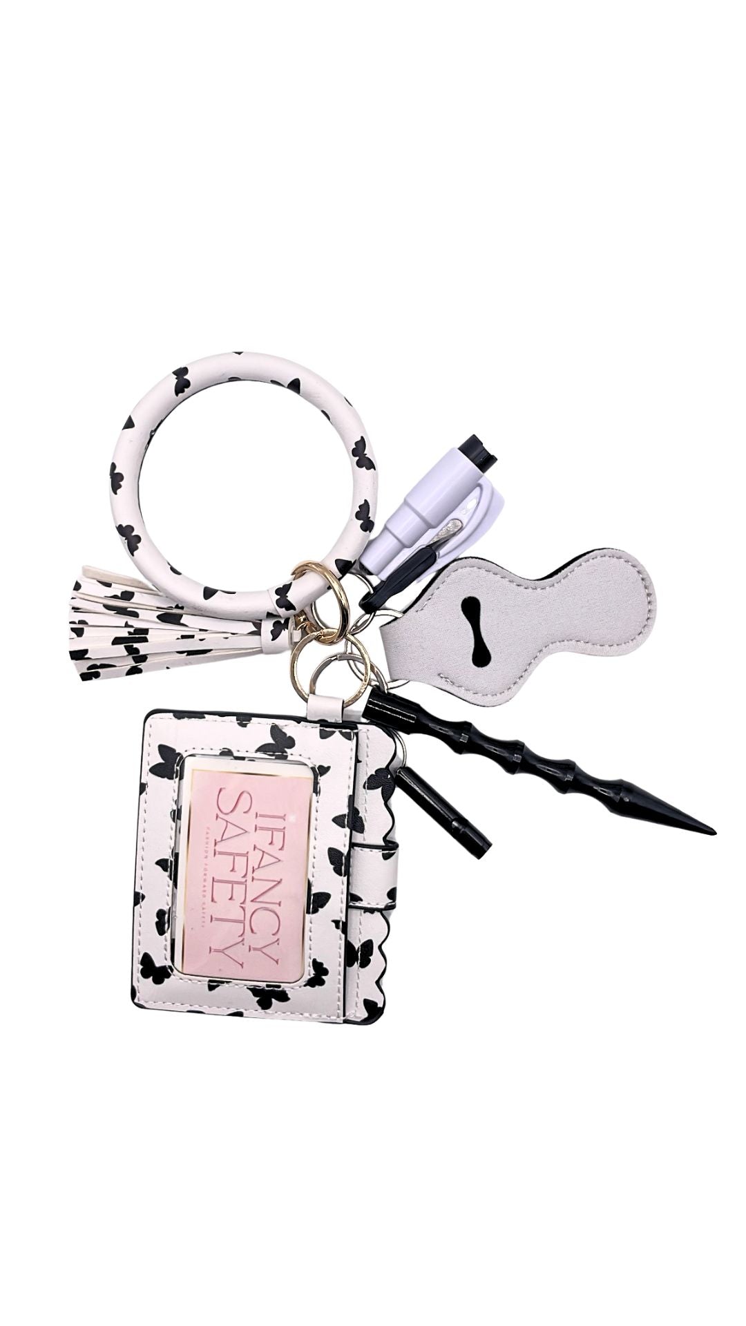 Monarch Shadow Wallet Keychain