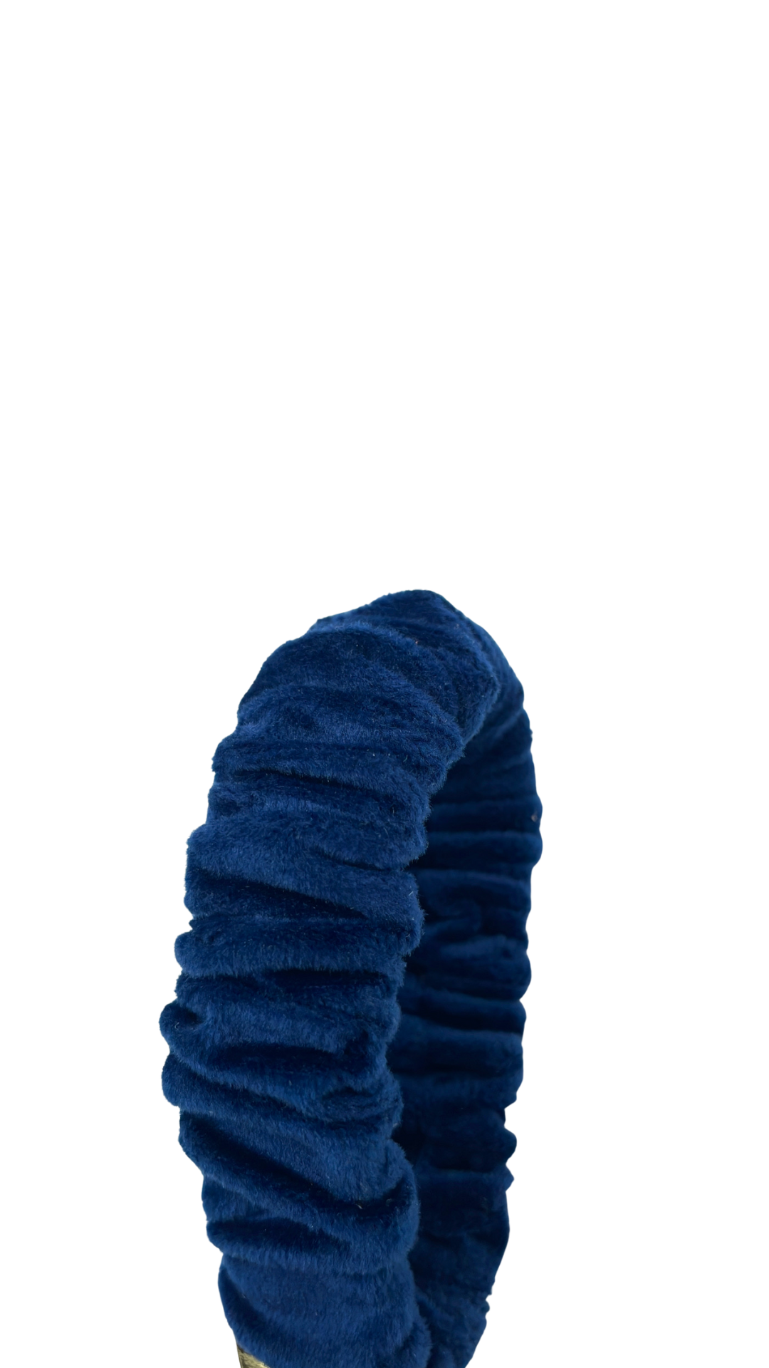 Navy Dreams Scrunchie Keychain