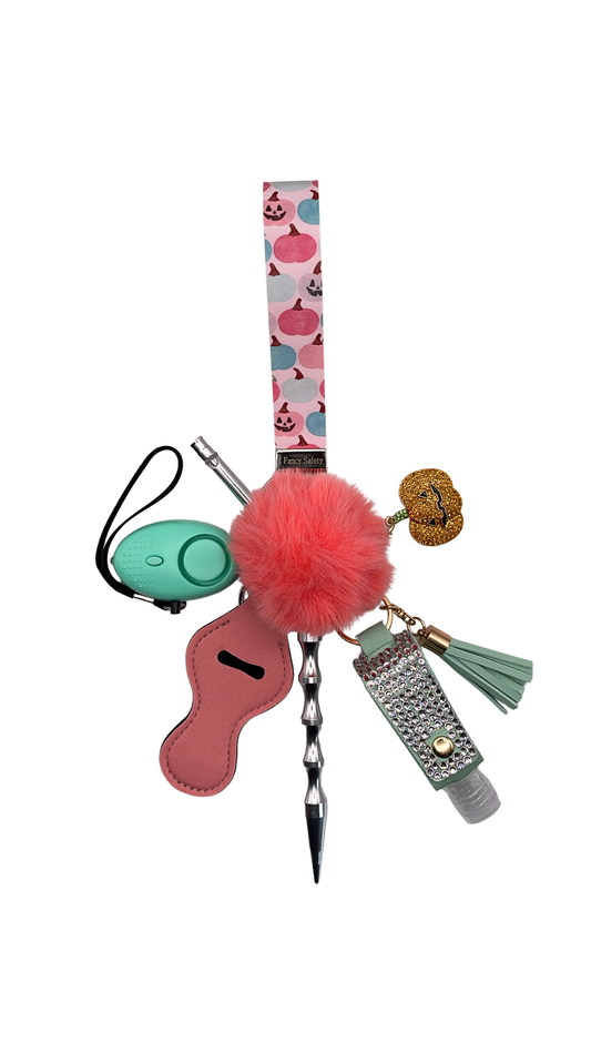 Pastel Pumpkin Keychain
