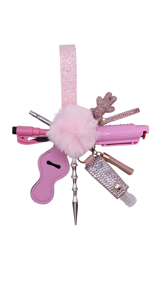 Pink Sugar Keychain