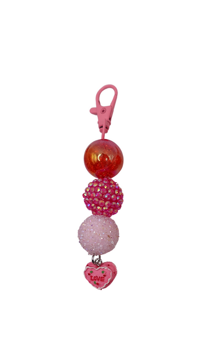 Valentine's Day Beaded Charms